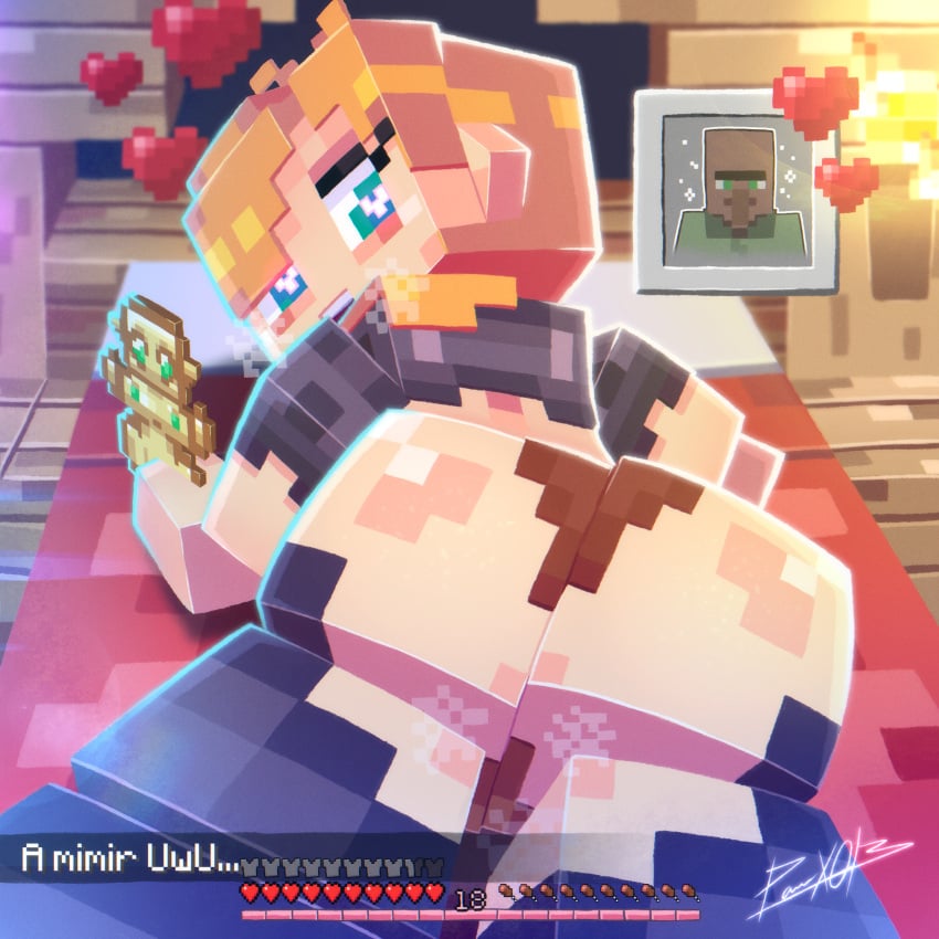 Alex (Minecraft) Rule 34 Image