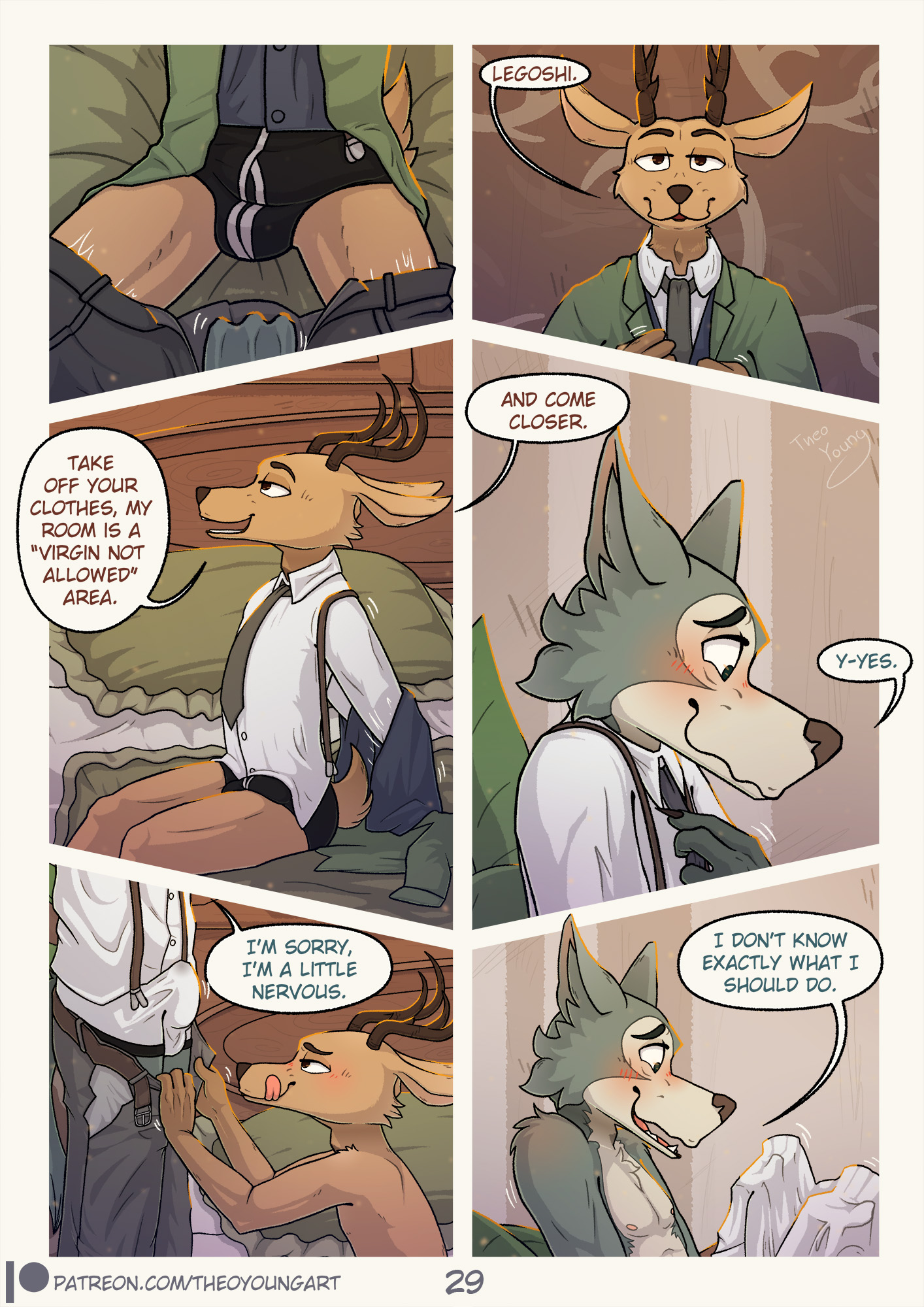 Legoshi (Beastars) Rule 34 Image