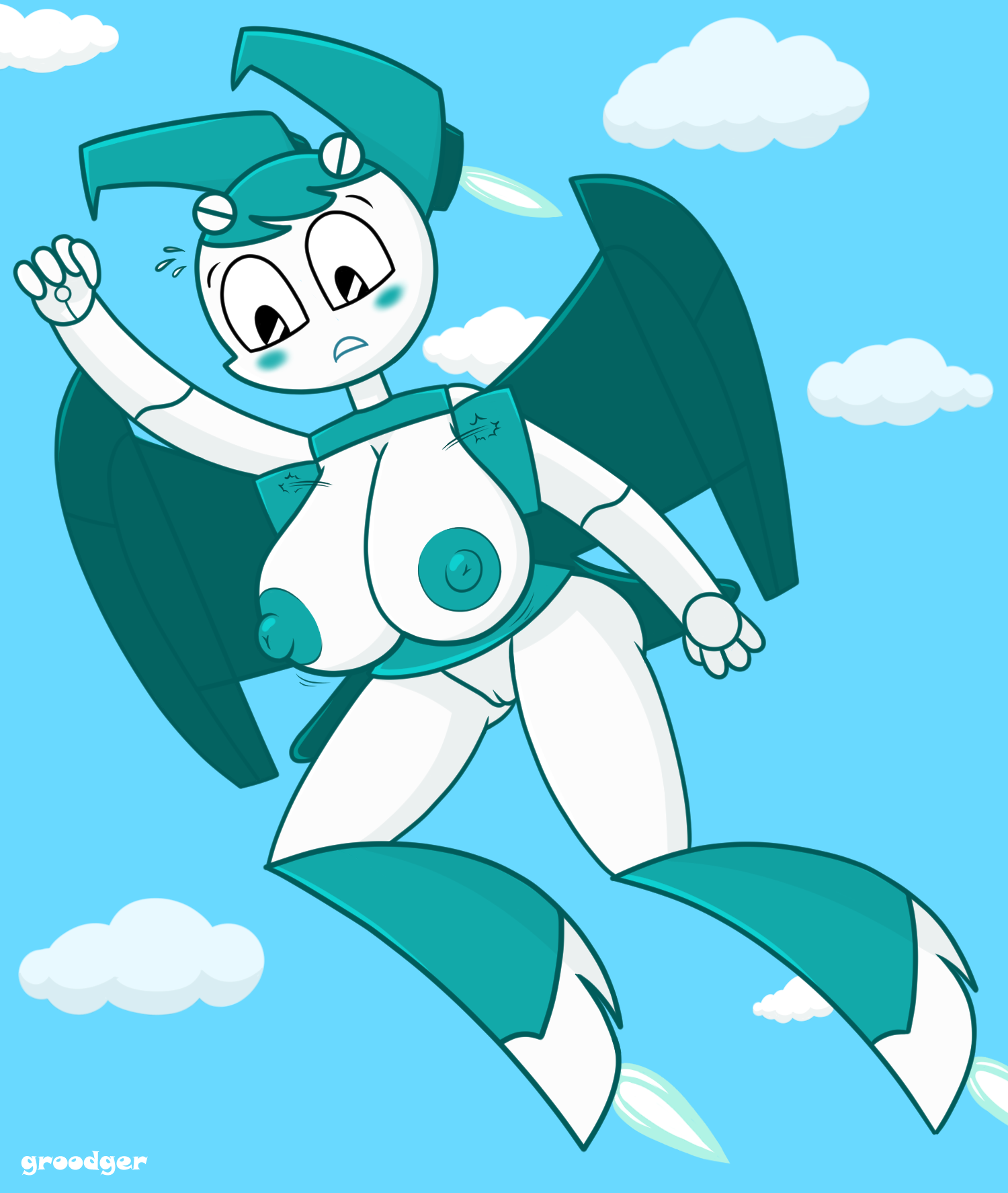 Jenny Wakeman (My Life As A Teenage Robot) Rule 34 Image
