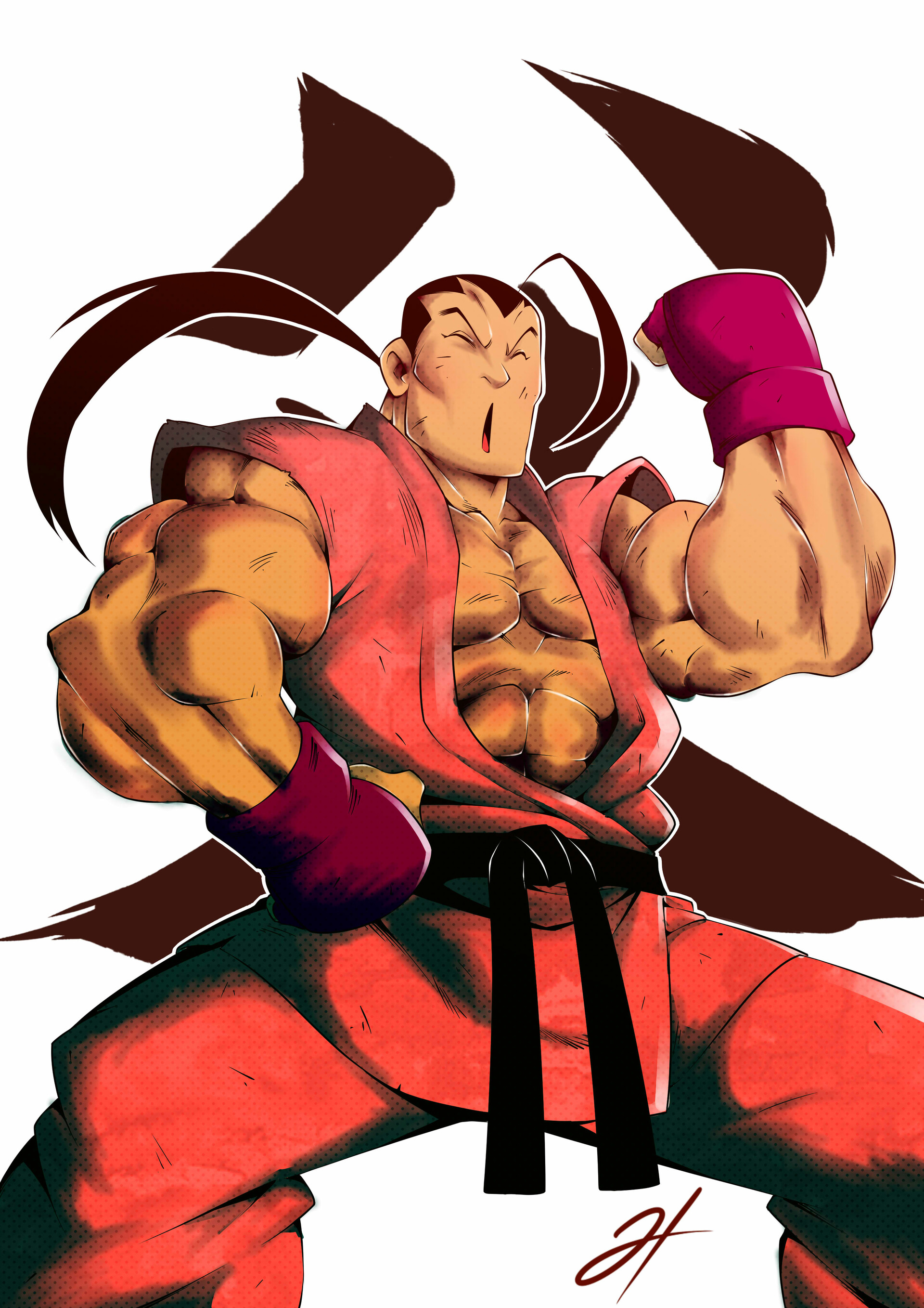 Dan Hibiki (Capcom) Rule 34 Image