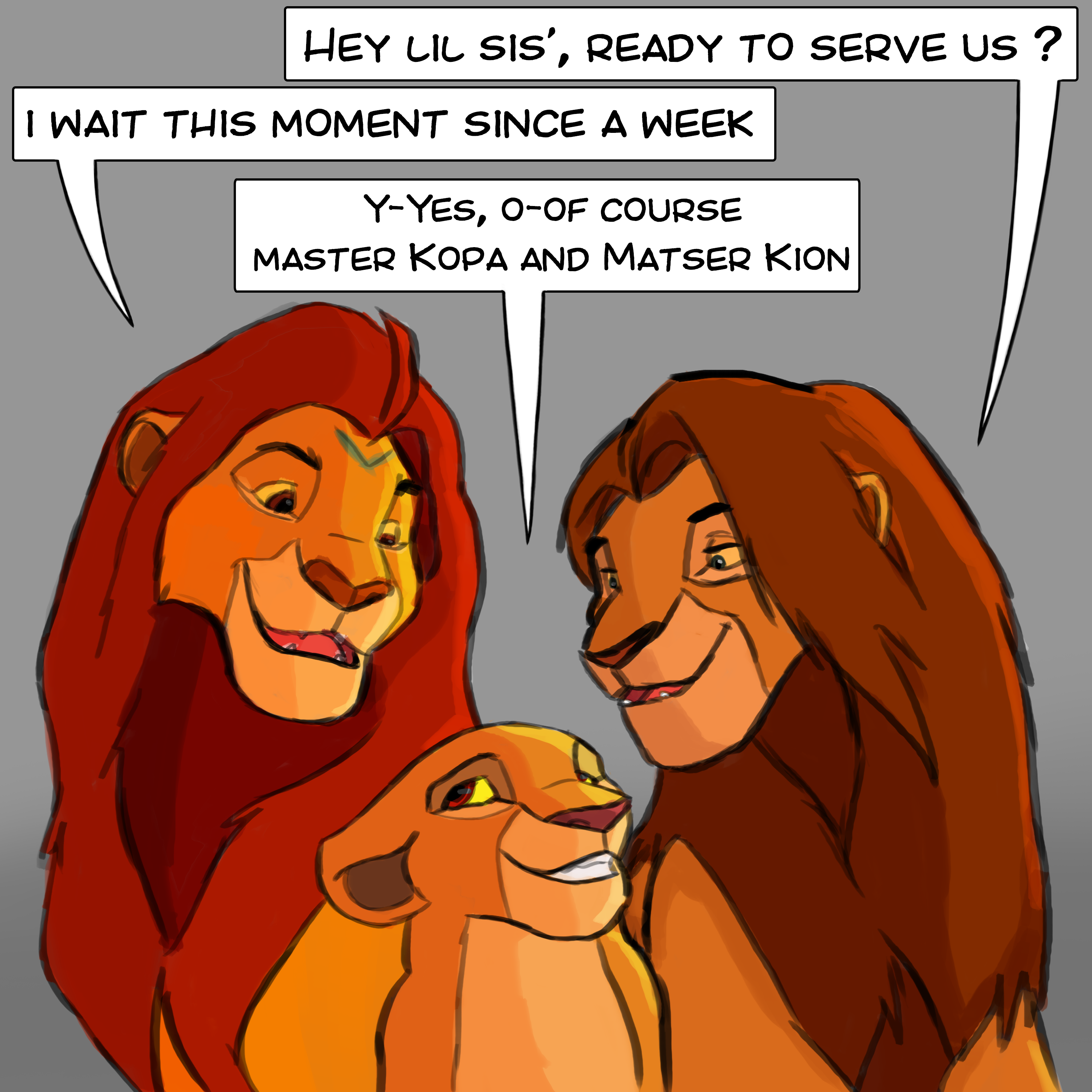 Kiara (Kopa (The Lion King)) Rule 34 Image