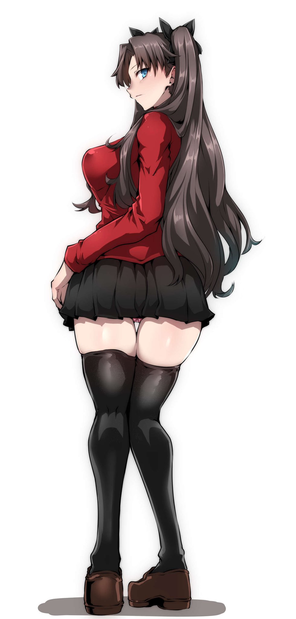 Tohsaka Rin (Fate/Stay Night) Rule 34 Image