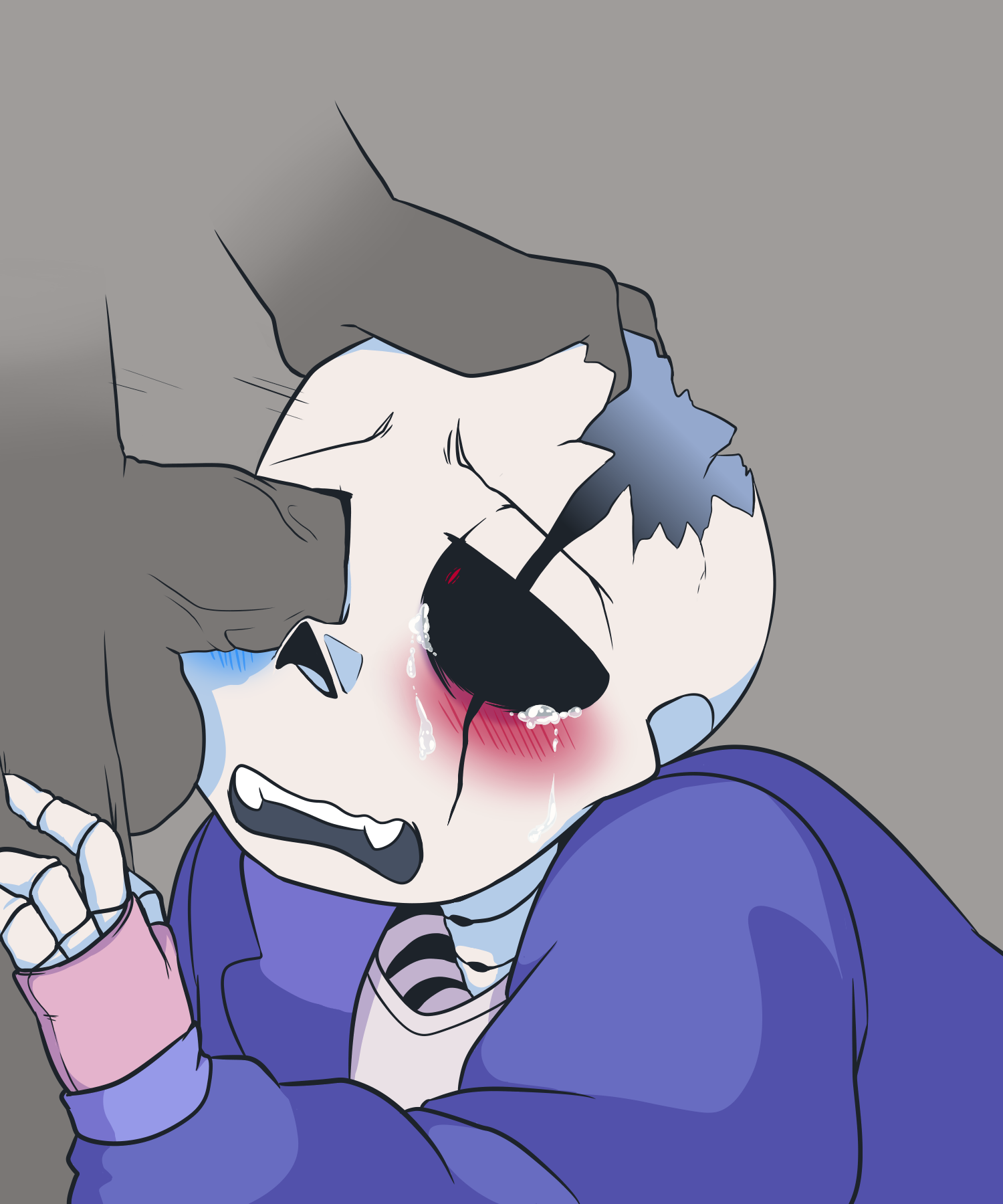 Sans (Horrortale) Rule 34 Image