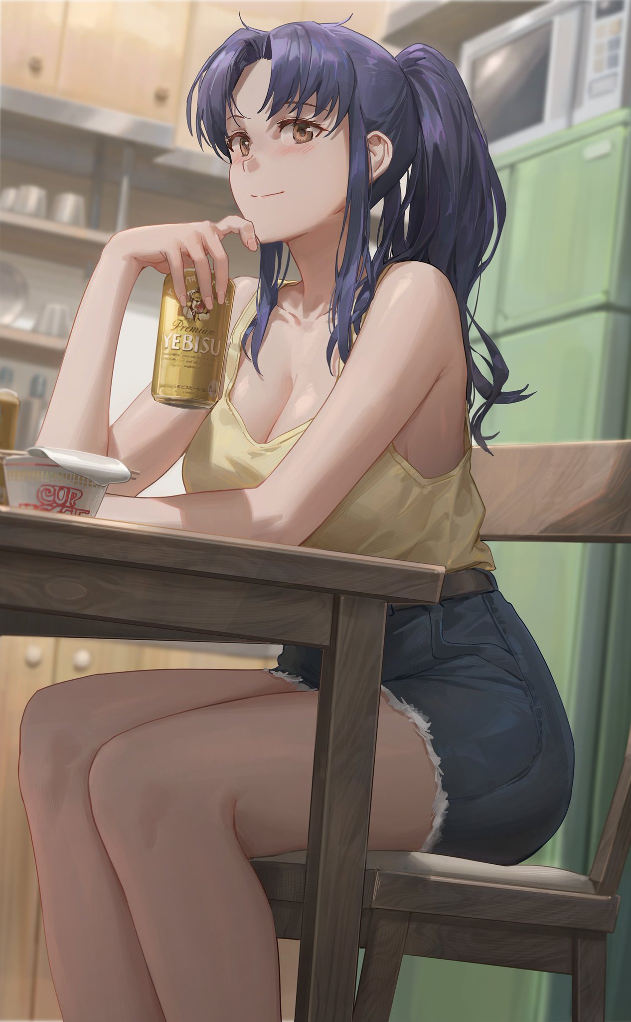 Misato Katsuragi (Neon Genesis Evangelion) Rule 34 Image