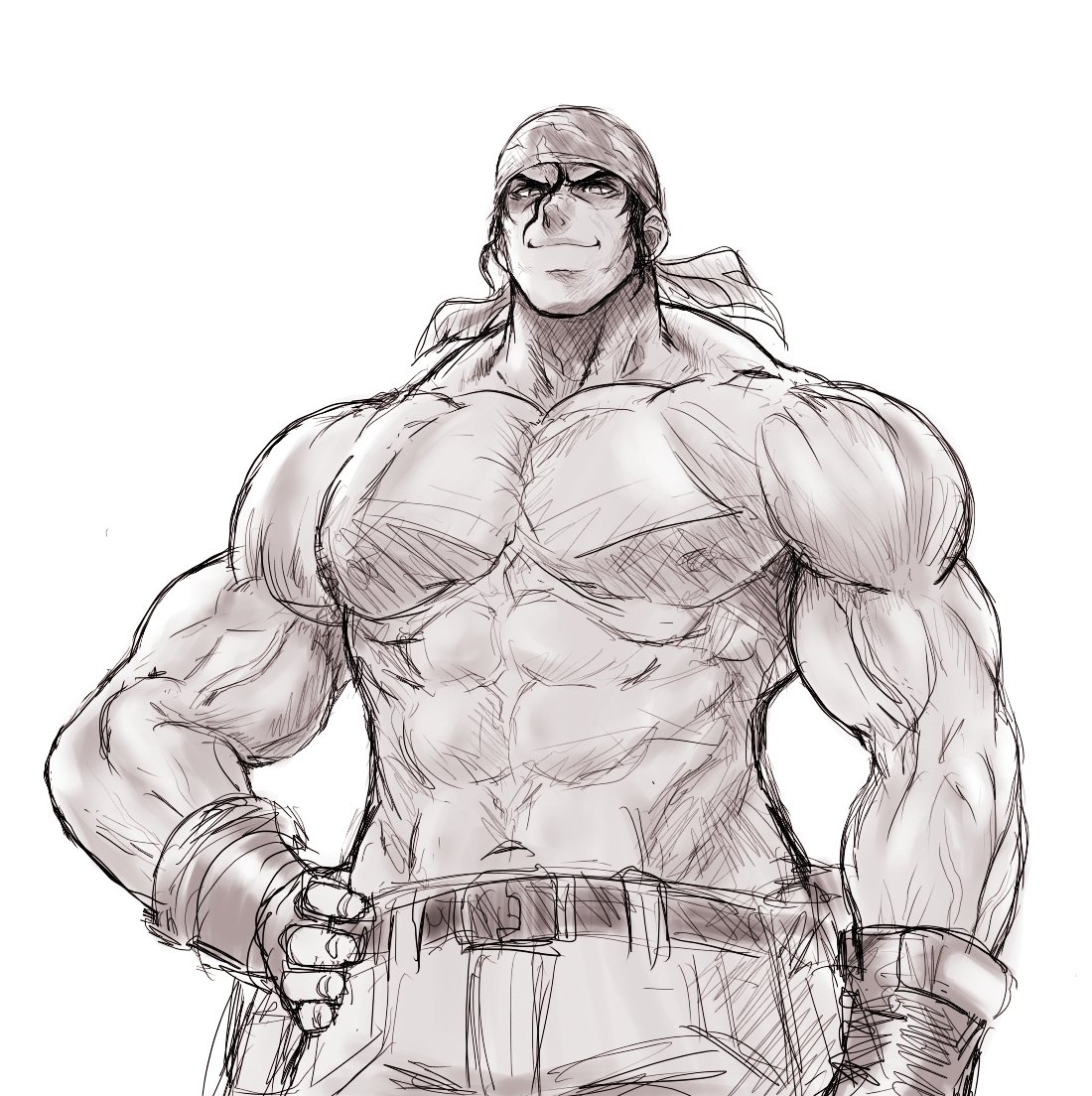 Ralf Jones (King Of Fighters) Rule 34 Image