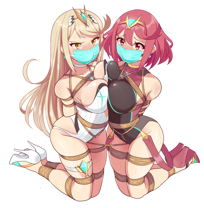 Mythra (Radiant Beach) (Xenoblade) Rule 34 Image