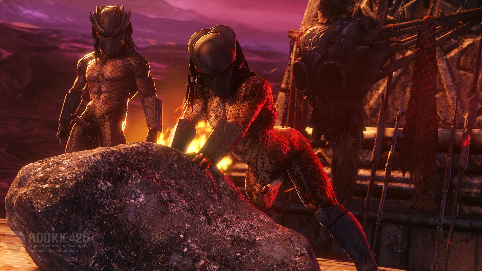 Yautja (Predator (Franchise)) Rule 34 Image