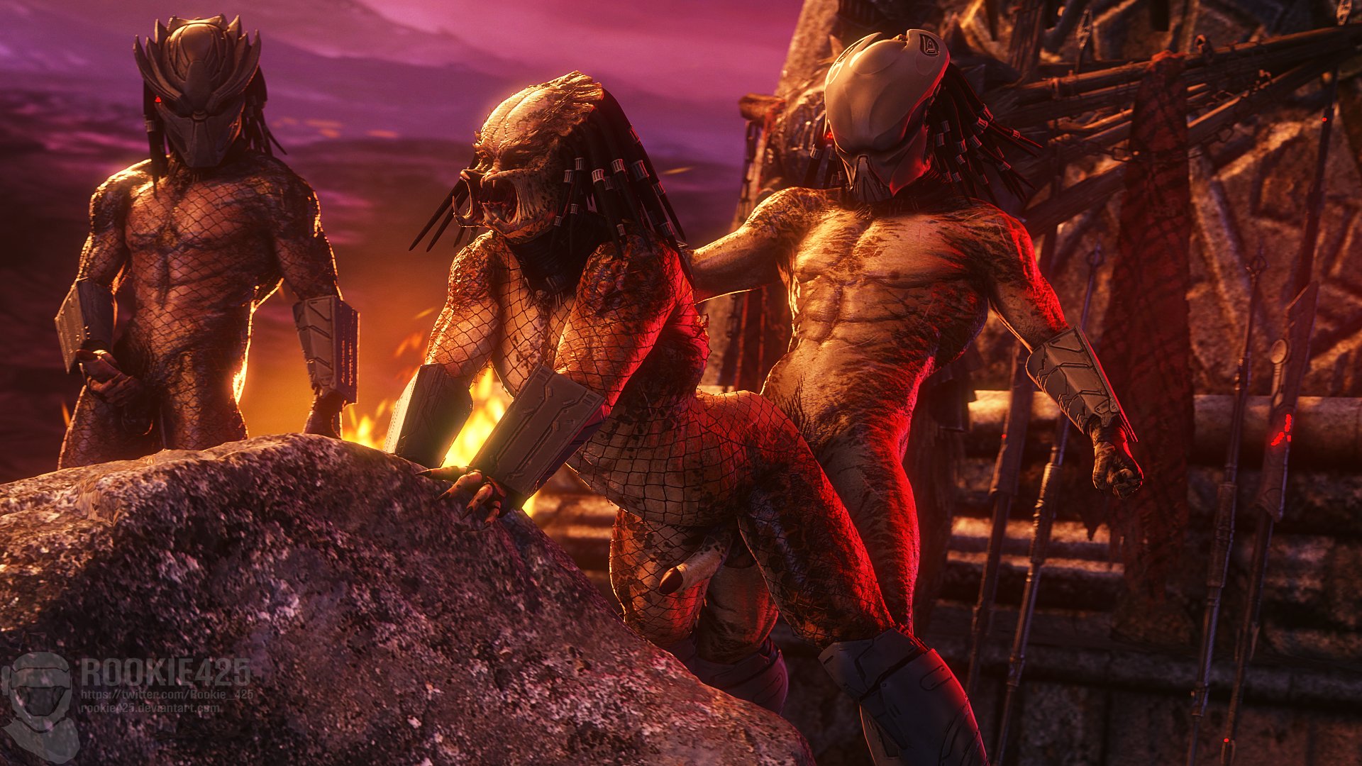 Yautja (Predator (Franchise)) Rule 34 Image