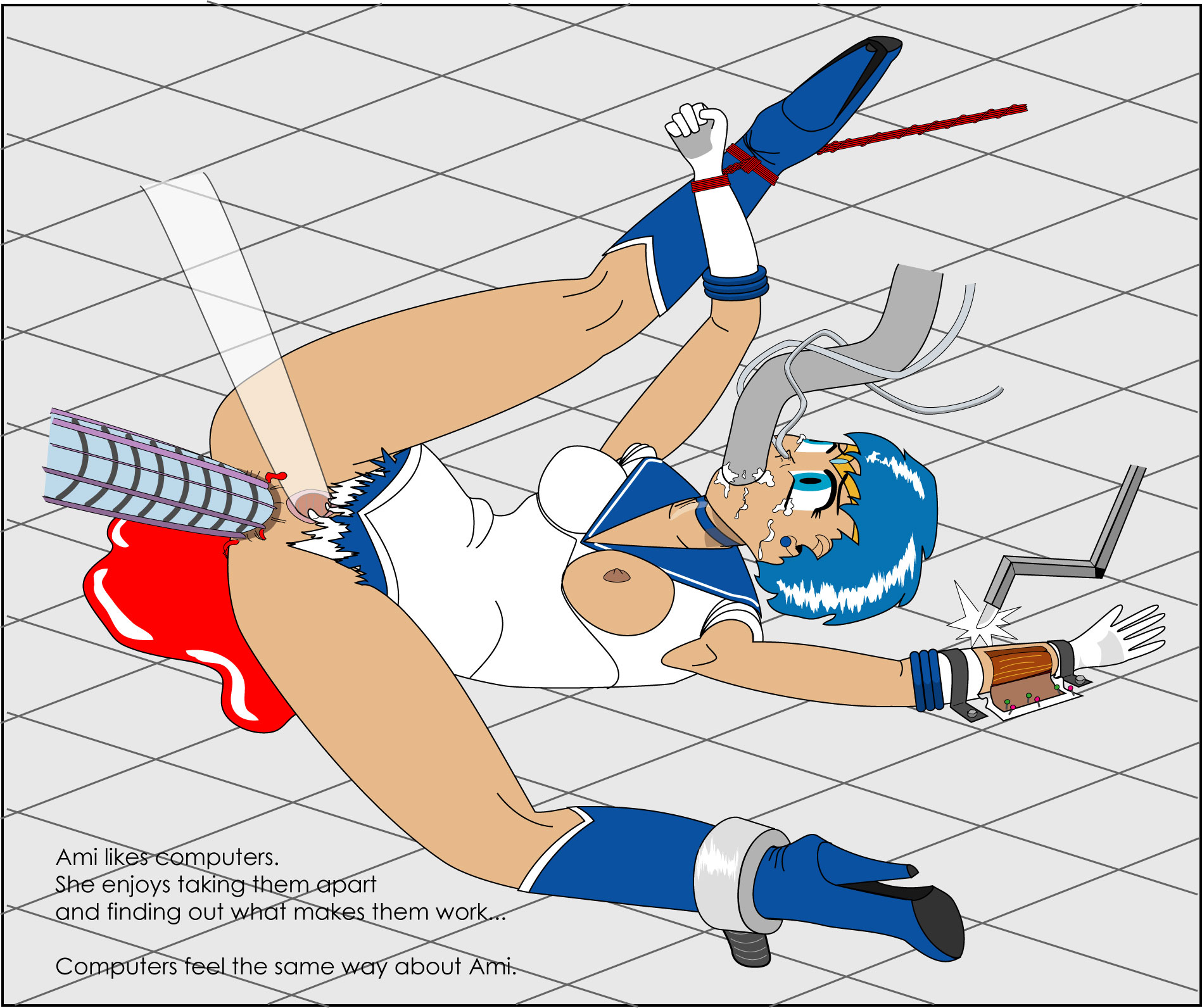 Ami Mizuno (Bishoujo Senshi Sailor Moon) Rule 34 Image