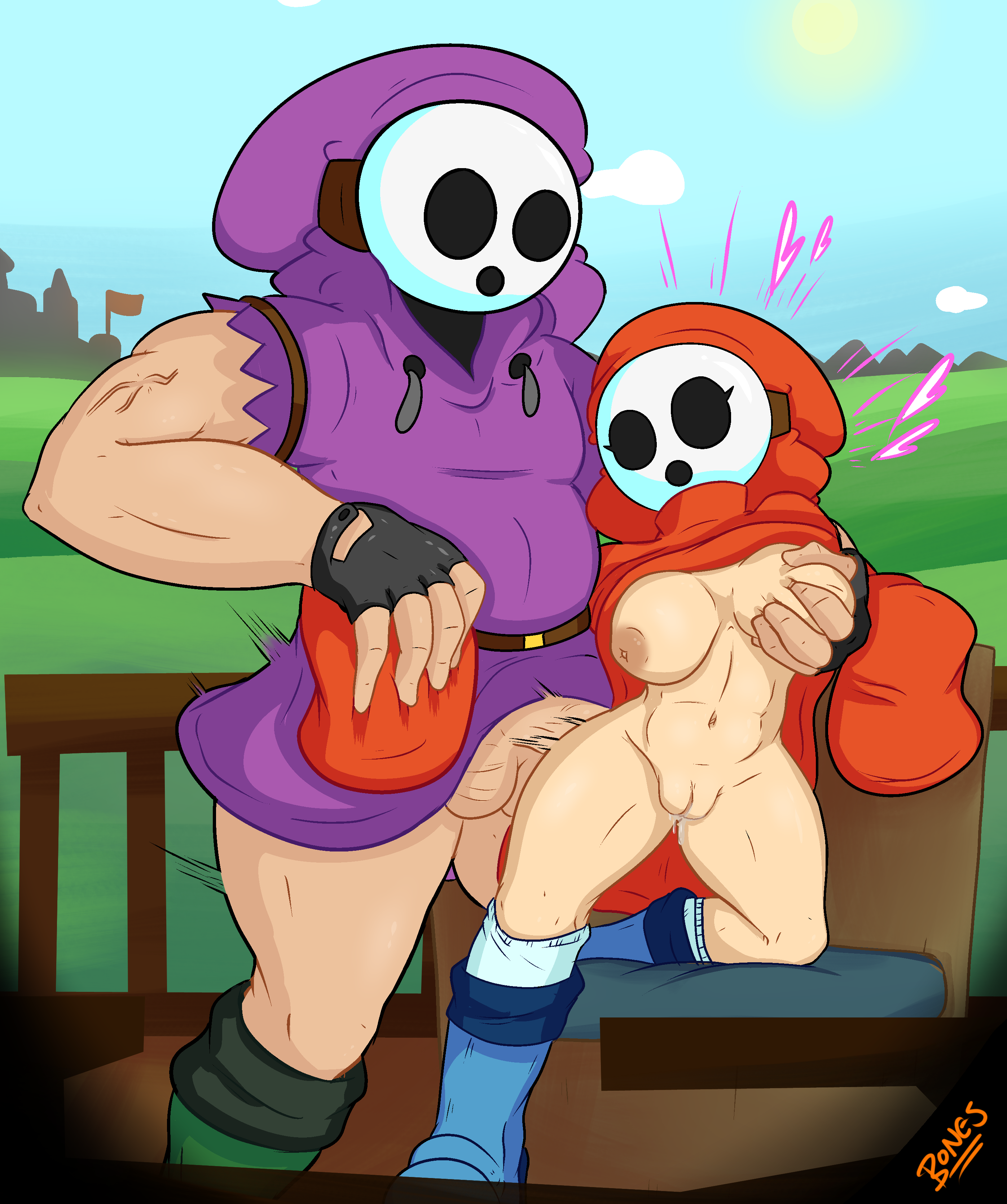 Shy Gal (Mario (Series)) Rule 34 Image