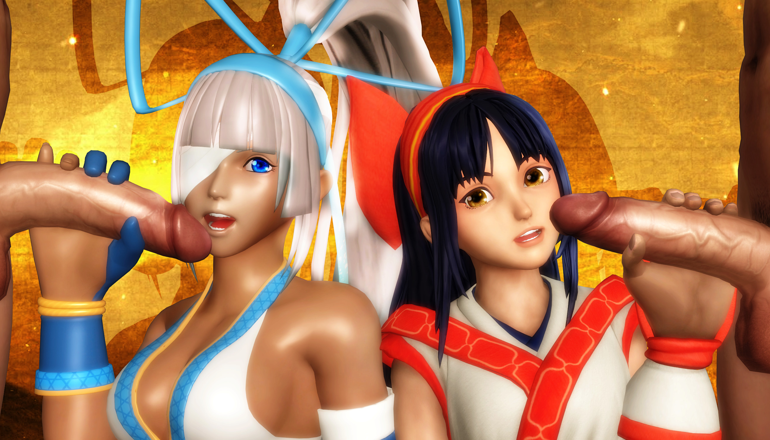Majikina Mina (Samurai Shodown) Rule 34 Image