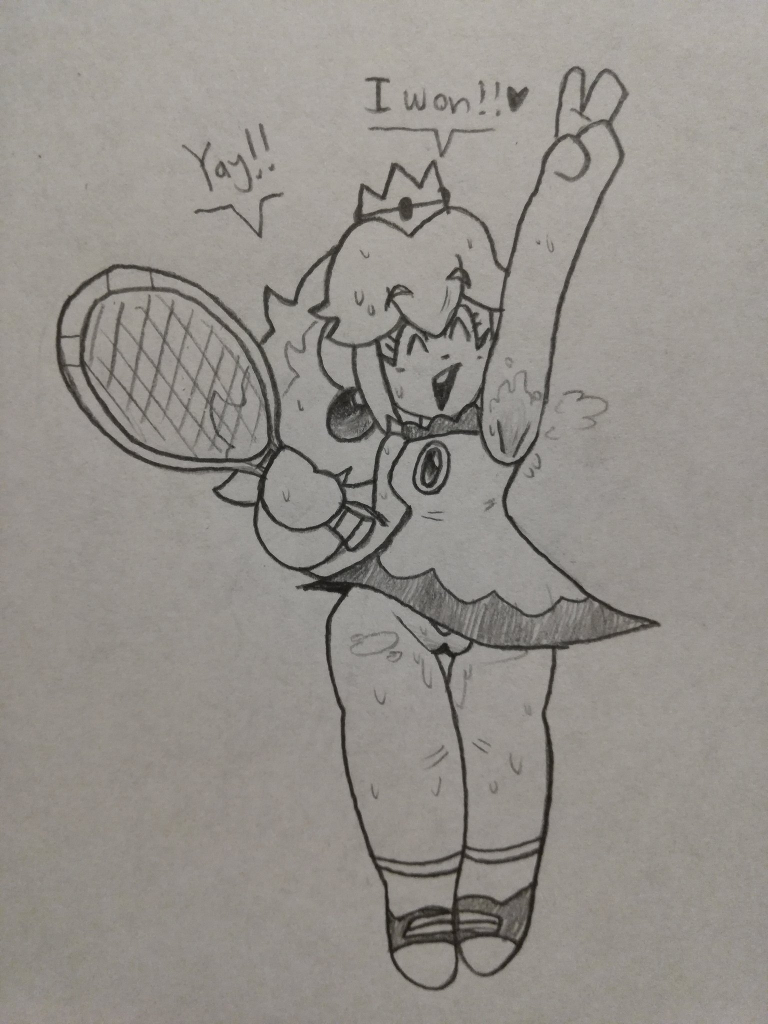 Princess Peach (Mario (Series)) Rule 34 Image