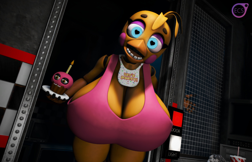 Toy Chica (Fnaf) Rule 34 Image