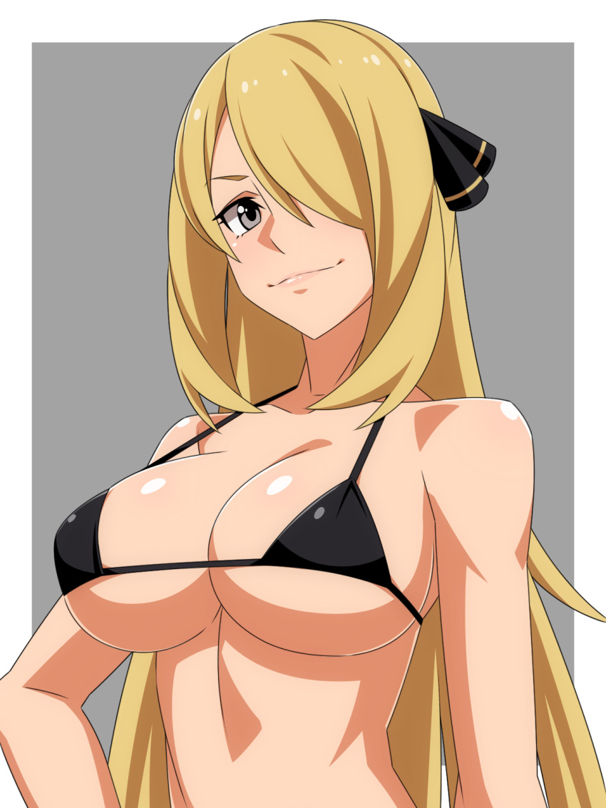 Cynthia (Pokemon) Rule 34 Image