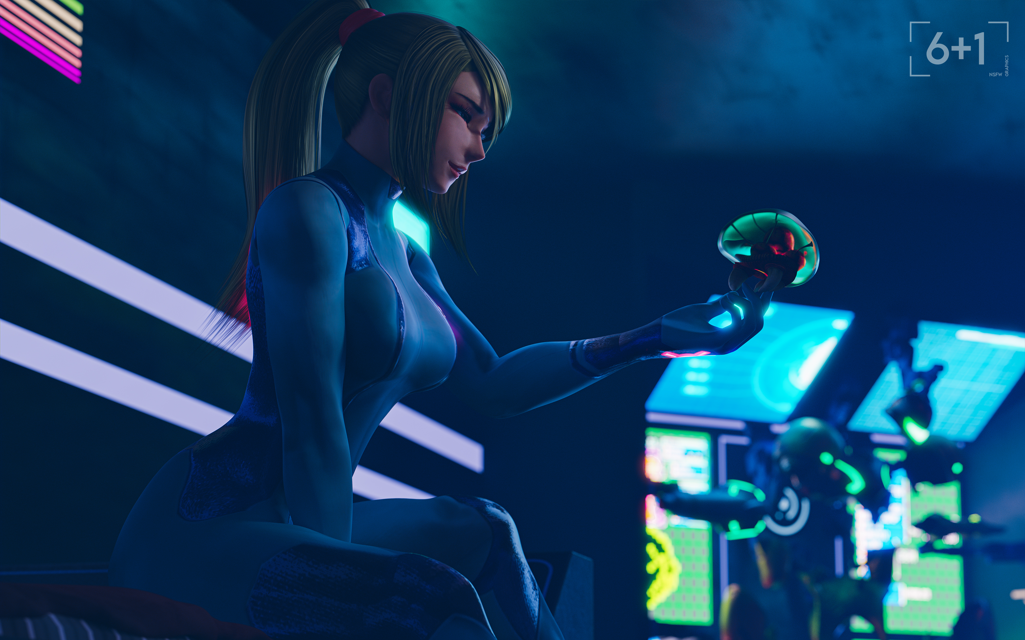 Baby (Metroid) Rule 34 Image