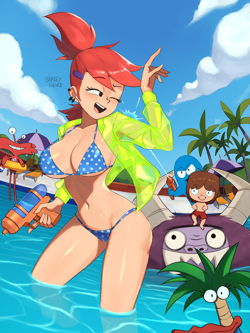 Bloo (Cartoon Network) Rule 34 Image