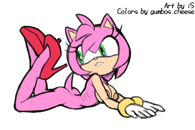 Amy Rose (Sonic (Series)) Rule 34 Image