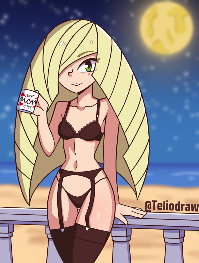 Lusamine (Pokemon) Rule 34 Image