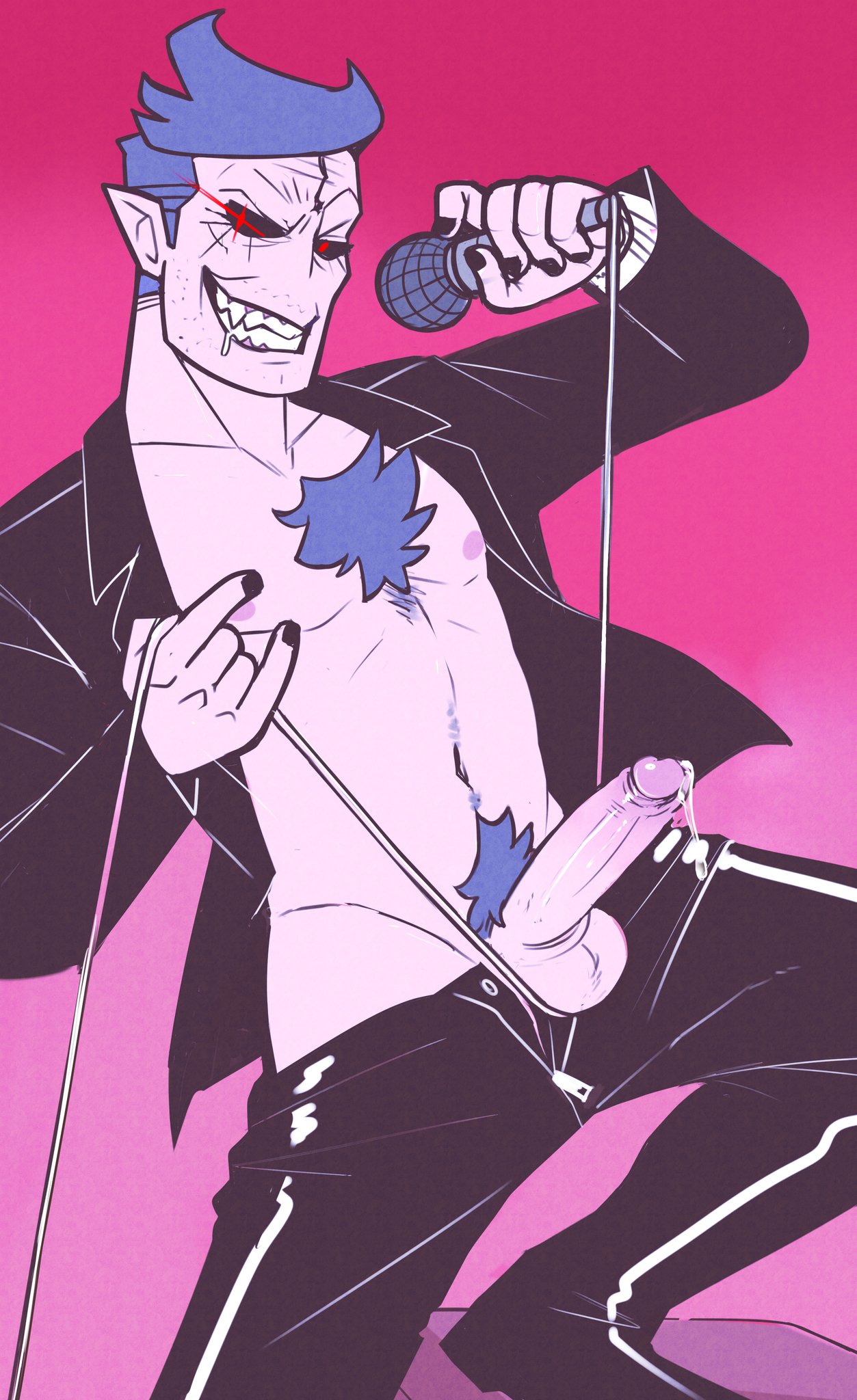 Daddy Dearest (Friday Night Funkin) Rule 34 Image