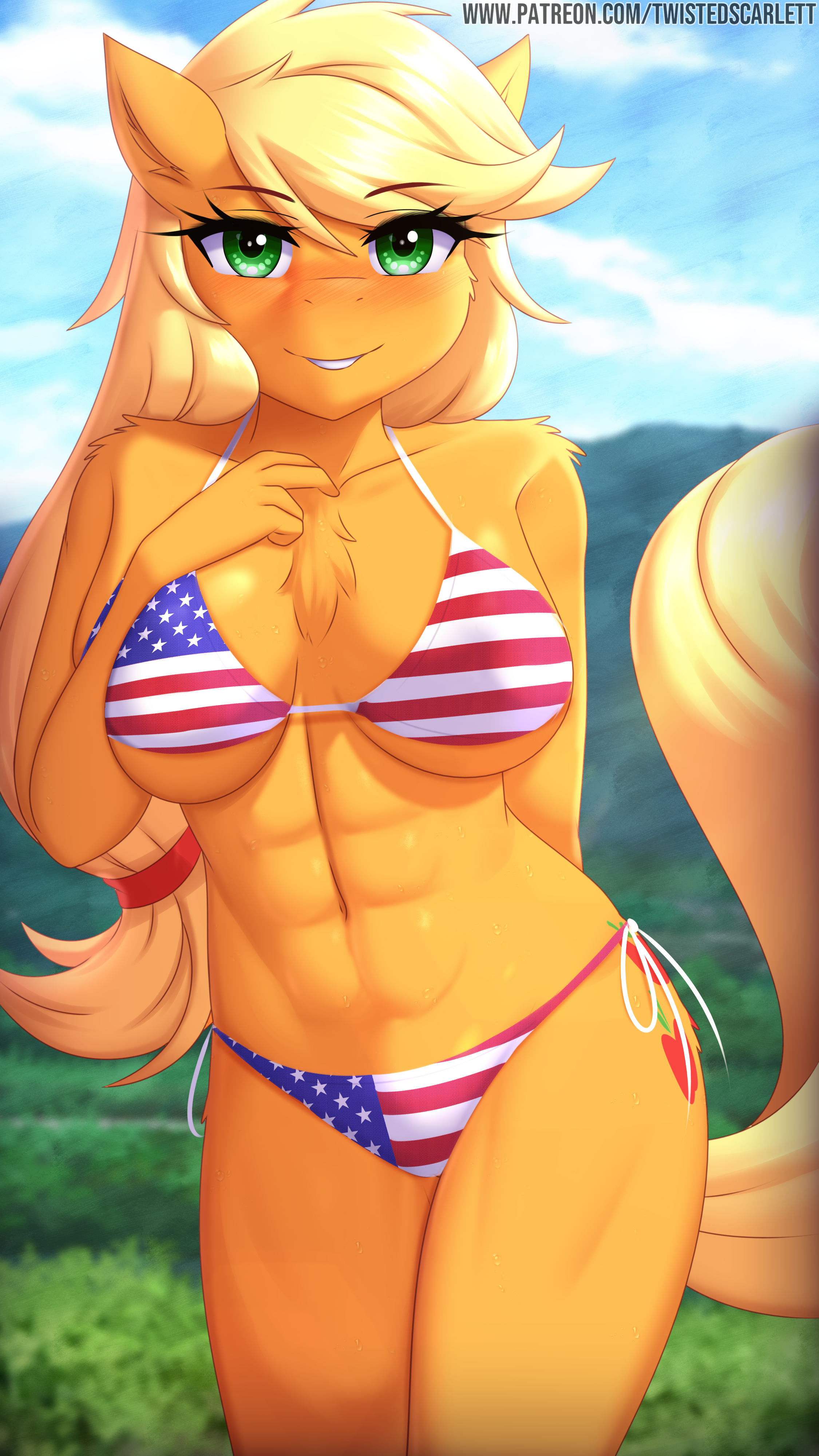 Applejack (Mlp) Rule 34 Image