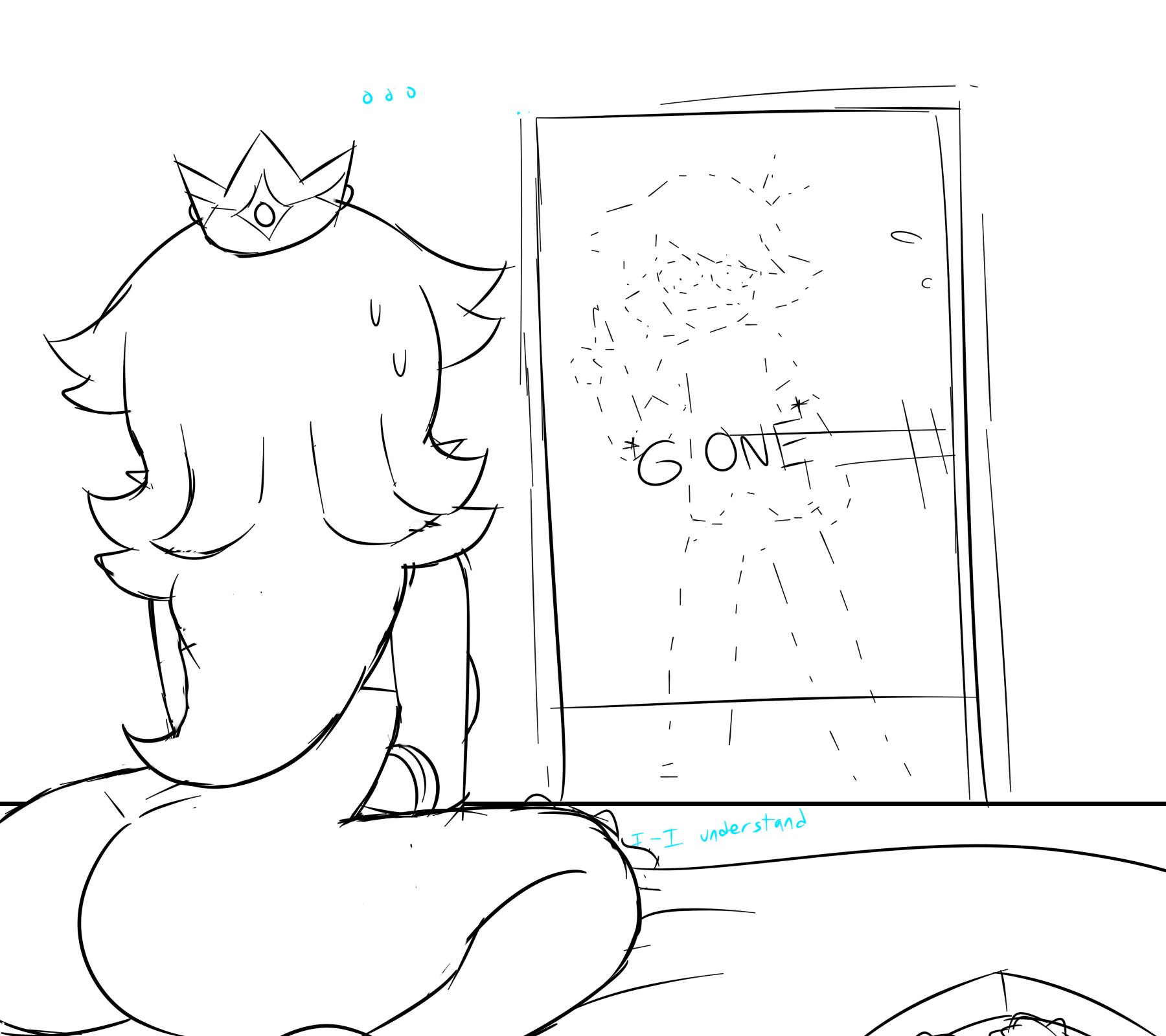 Princess Rosalina (Mario (Series)) Rule 34 Image