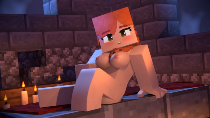 Alex (Minecraft) Rule 34 Image