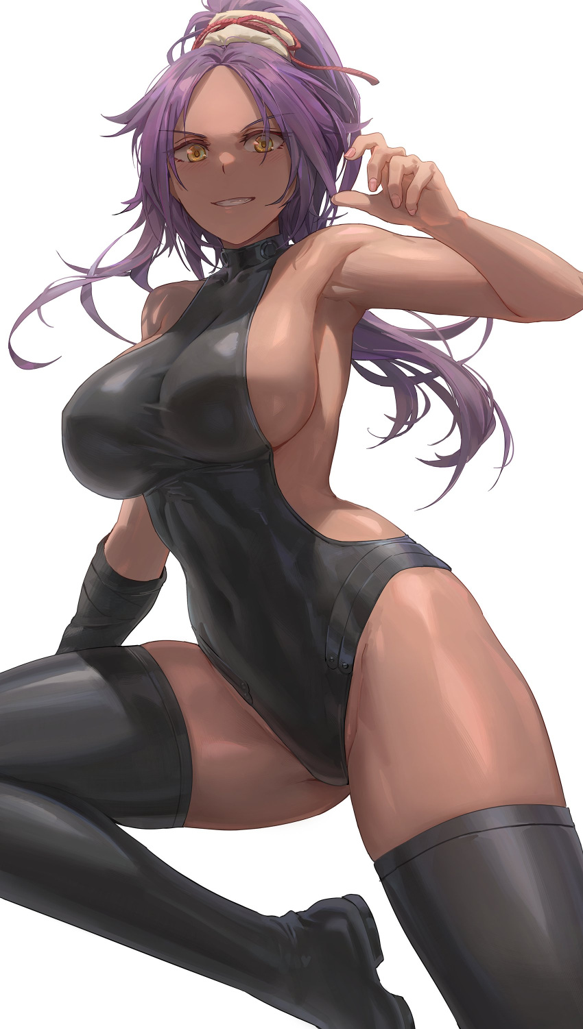Shihouin Yoruichi (Bleach) Rule 34 Image