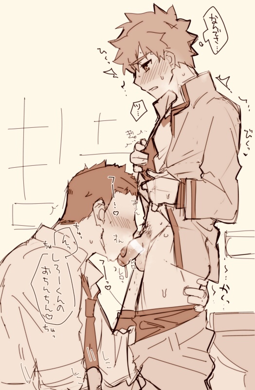 Emiya Shirou (Fate/Stay Night) Rule 34 Image