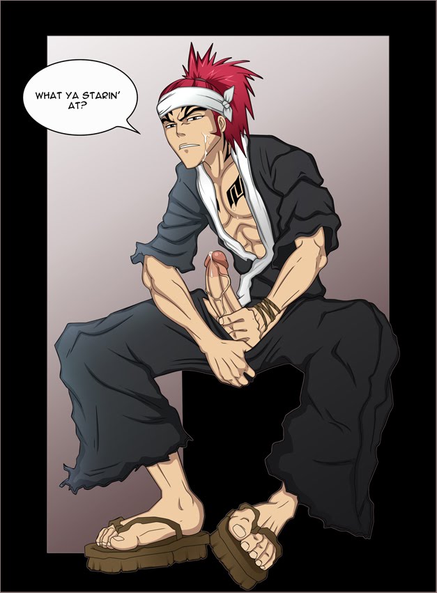 Renji Abarai (Bleach) Rule 34 Image