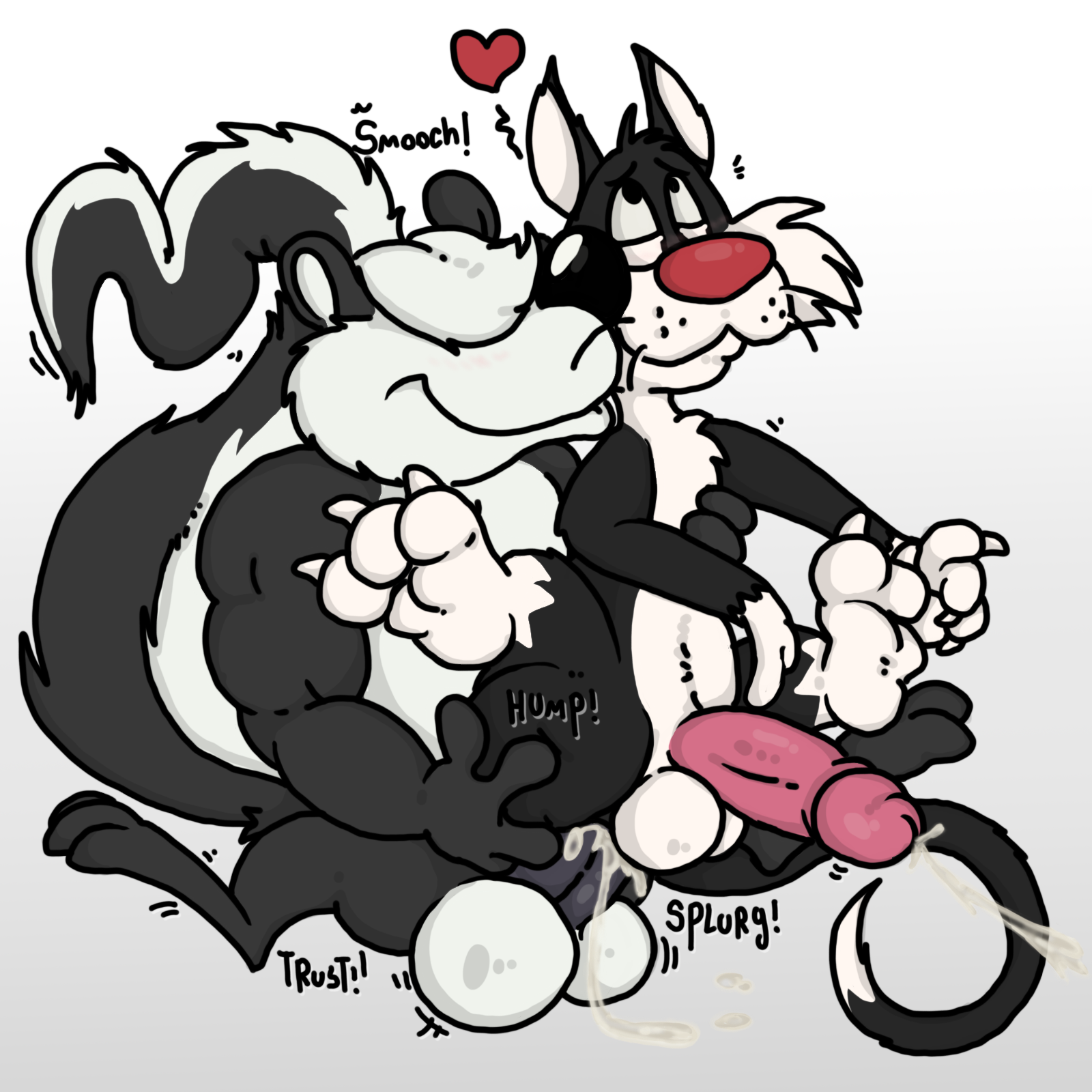 Pitu Le Pew (Looney Tunes) Rule 34 Image