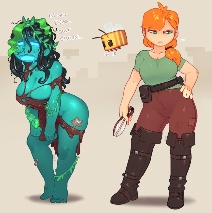 Alex (Minecraft) Rule 34 Image