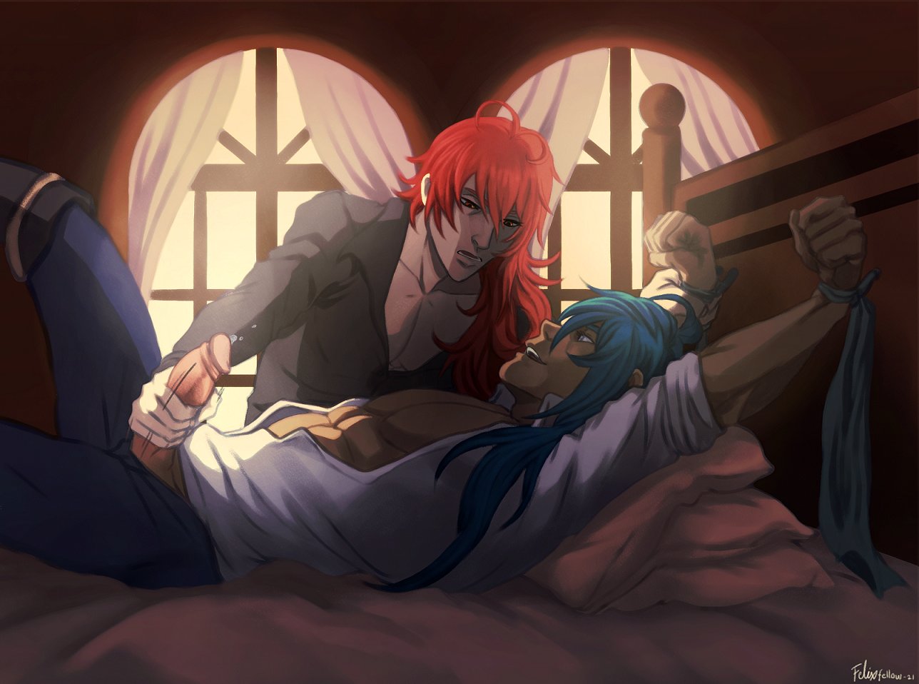Diluc (Genshin Impact) Rule 34 Image