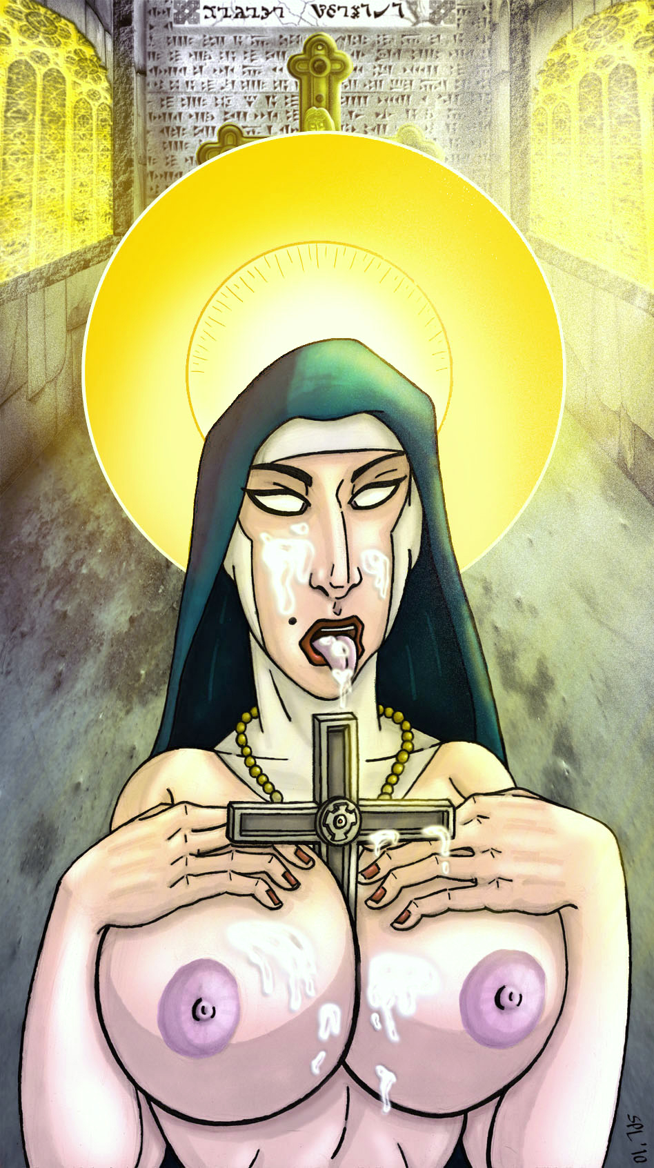 Virgin Mary (Christianity) Rule 34 Image