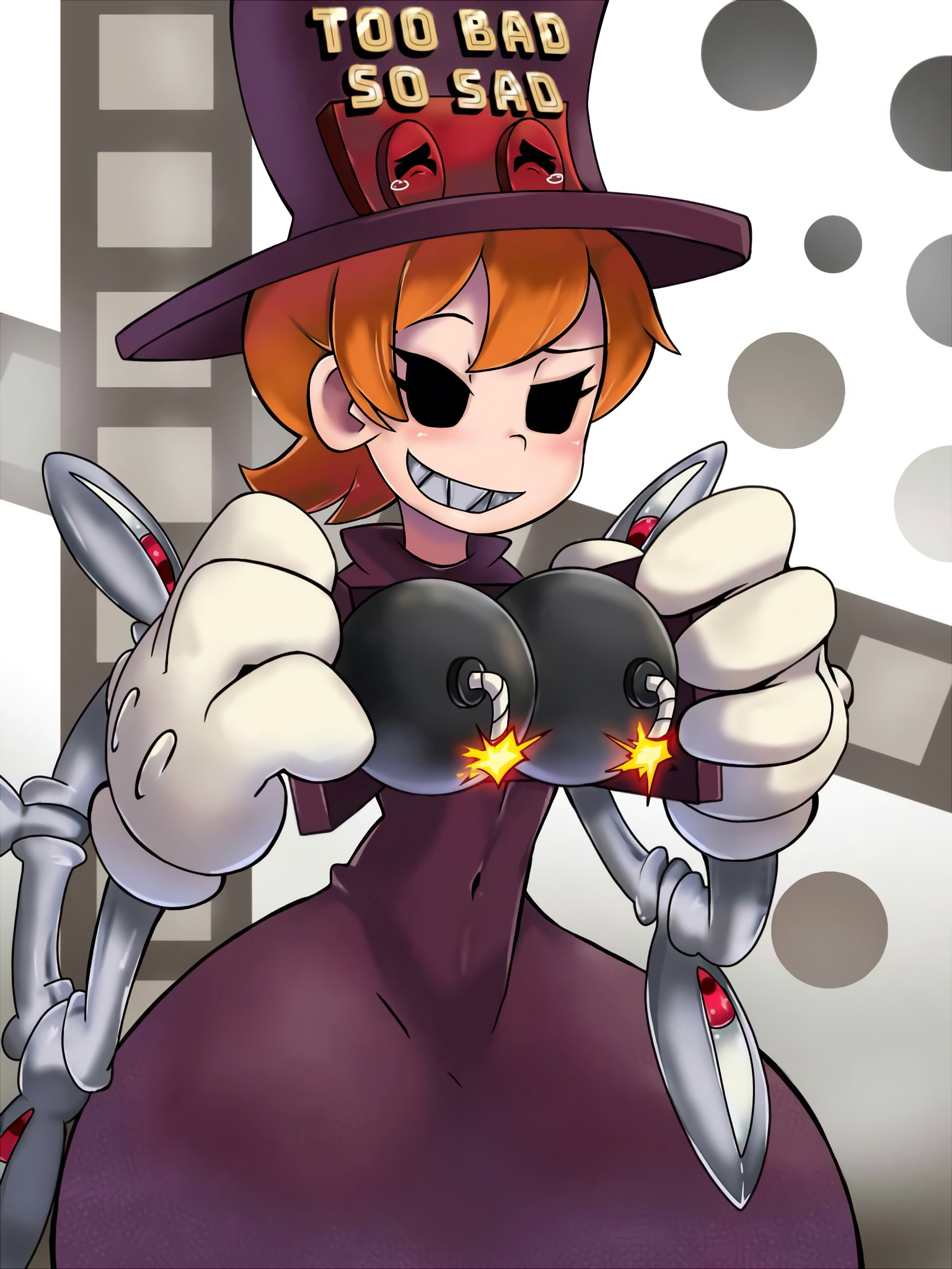 Peacock (Skullgirls) Rule 34 Image