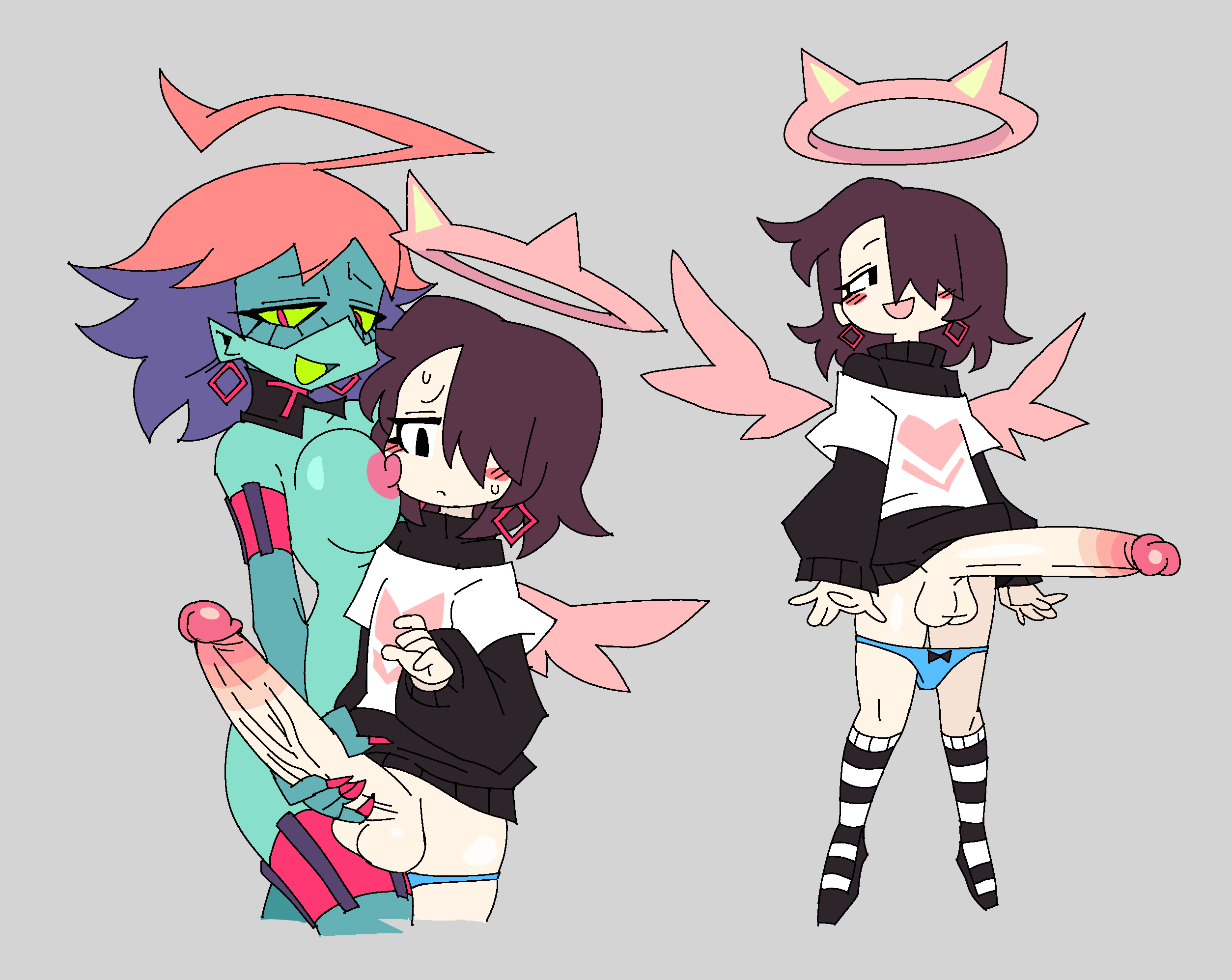 1girls Rule 34 Image