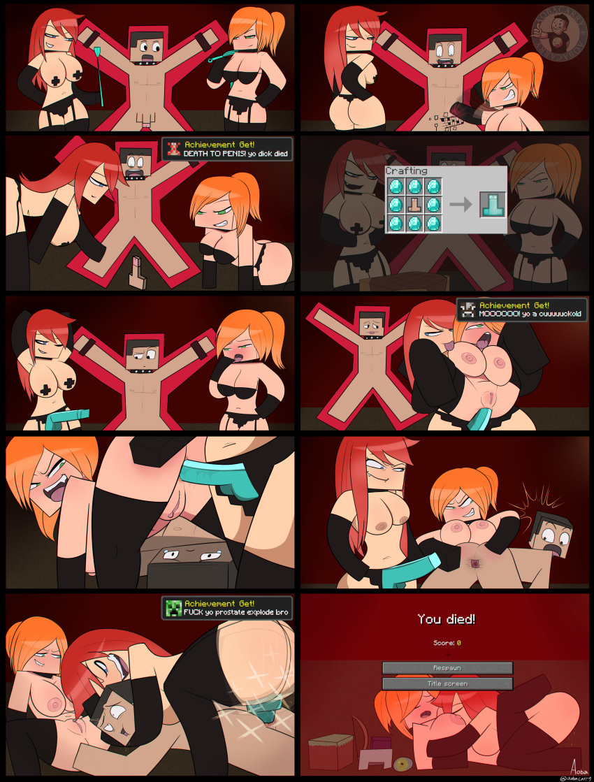 Steve (Minecraft) Rule 34 Image