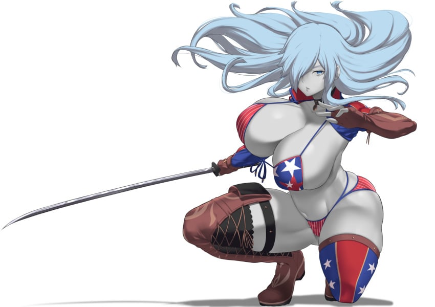 Miyamoto Musashi (Swimsuit Berserker) (Cosplay) Rule 34 Image