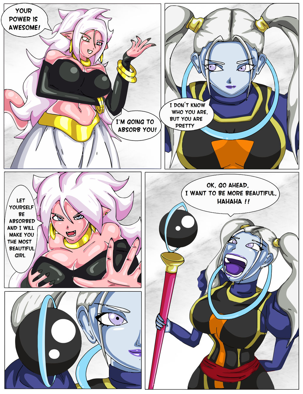 Android 21 (Dragon Ball) Rule 34 Image
