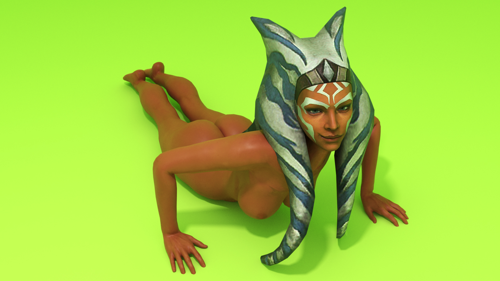 Ahsoka Tano (Star Wars) Rule 34 Image
