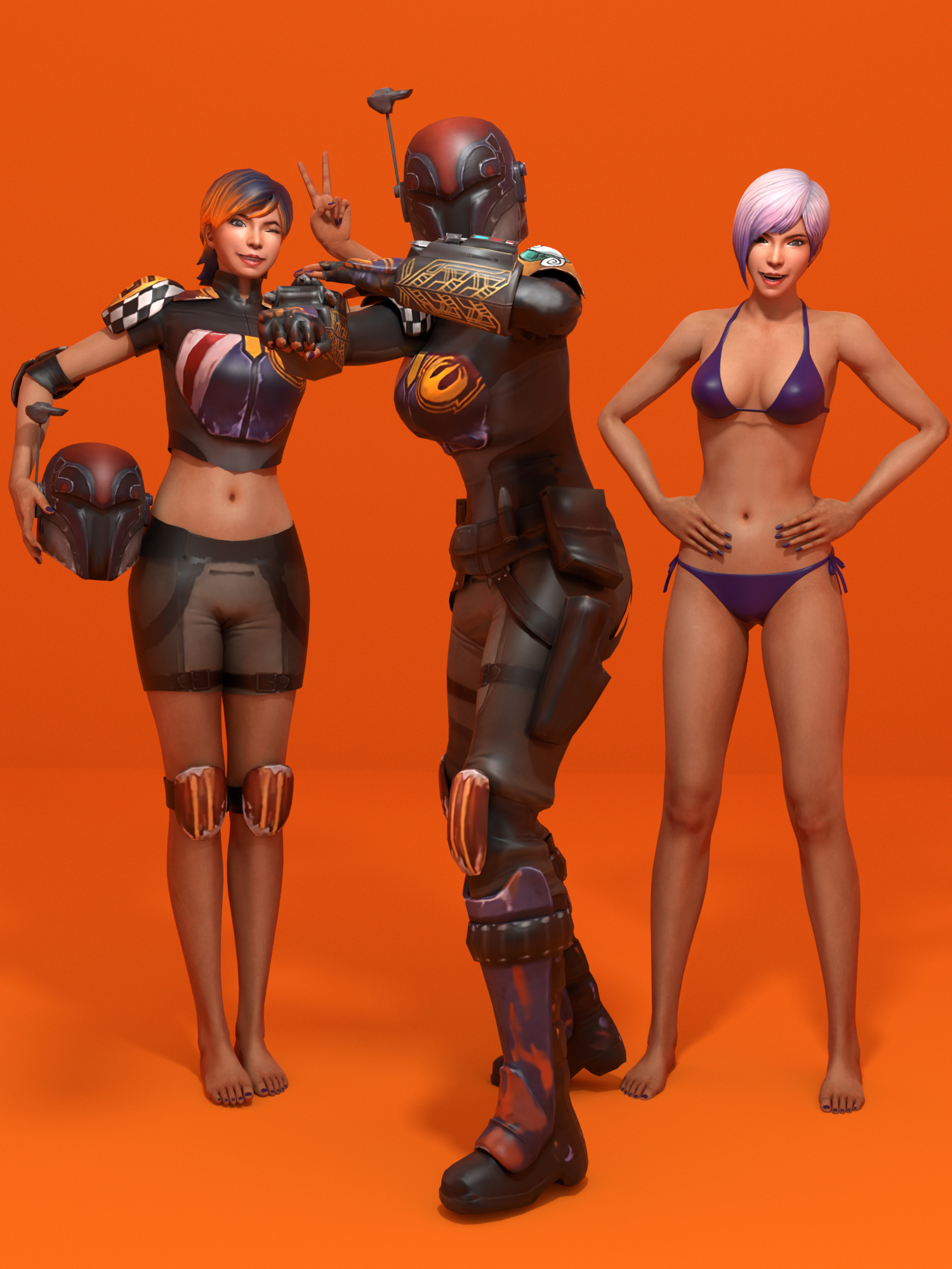 Sabine Wren (Star Wars) Rule 34 Image