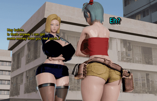 Android 18 (Dragon Ball) Rule 34 Image
