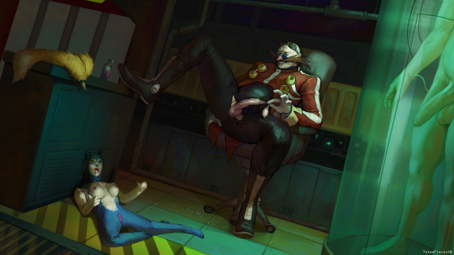Dr. Eggman (Sega) Rule 34 Image