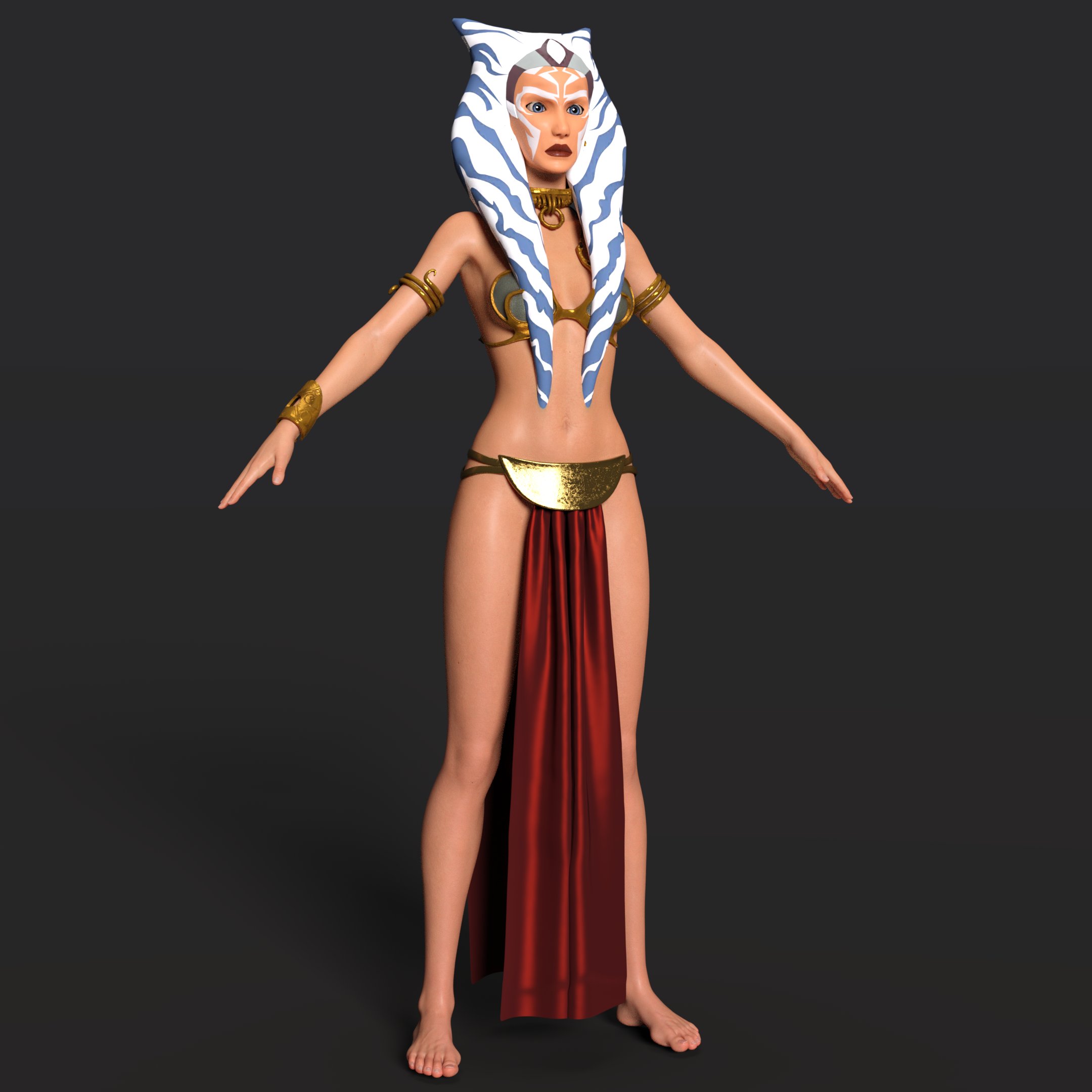 Ahsoka Tano (Star Wars) Rule 34 Image