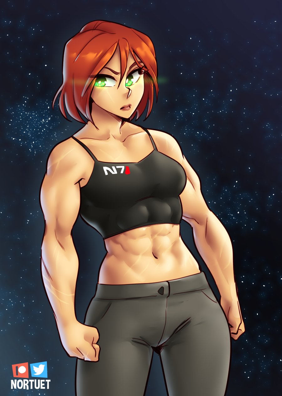 Commander Shepard (Mass Effect) Rule 34 Image