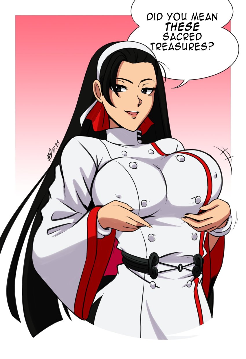 Chizuru Kagura (King Of Fighters) Rule 34 Image