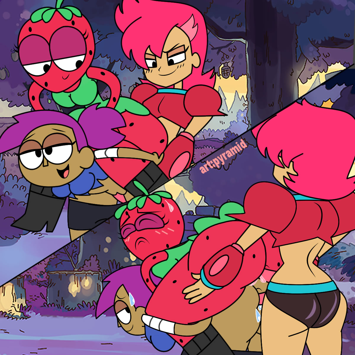 Drupe (Ok K.O.! Let'S Be Heroes) Rule 34 Image