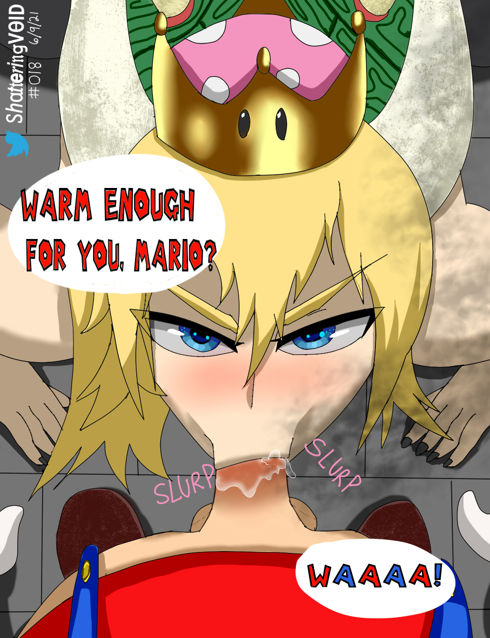 Bowsette (Mario (Series)) Rule 34 Image