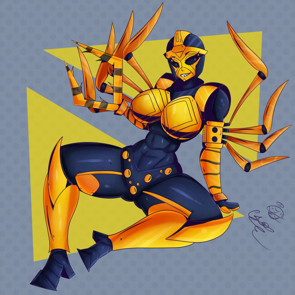 Blackarachnia (Beast Wars) Rule 34 Image