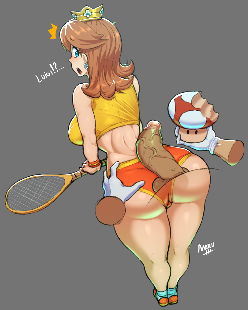 Princess Daisy (Mario (Series)) Rule 34 Image