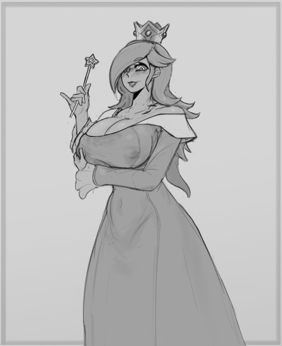 Princess Rosalina (Mario (Series)) Rule 34 Image